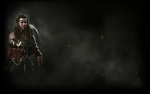 Superhero Wonder Woman Profile Wallpaper