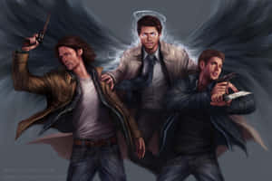 Supernatural Digitally Painted Art Wallpaper