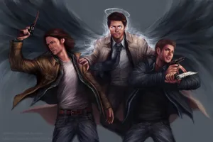 Supernatural Digitally Painted Art Wallpaper