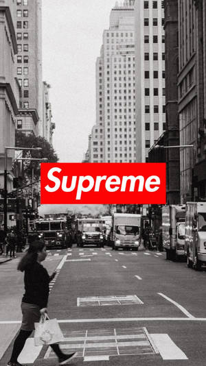 Supreme Aesthetic City Wallpaper