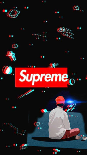 Supreme Aesthetic Drawing Wallpaper