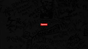 Supreme Graffiti Laptop Wallpaper