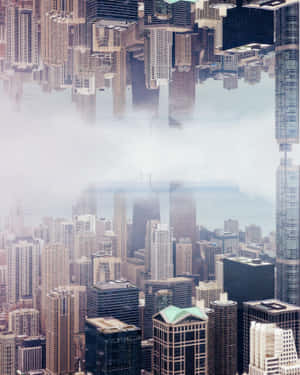 Surreal_ Cityscape_ Inversion.jpg Wallpaper