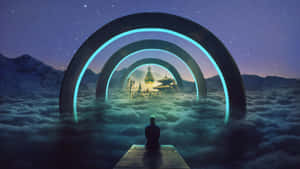 Surreal Cloud Gateway.jpg Wallpaper