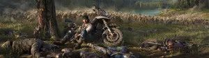 Survive A Zombie-infested Wasteland In Days Gone Wallpaper