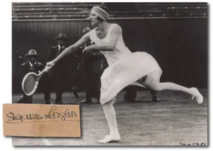 Suzanne Lenglen French Tennis Champion Wallpaper