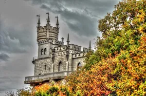 Swallows Nest Yalta Wallpaper