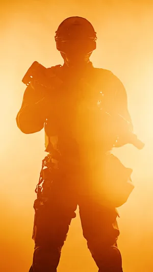 Swat Cop From Video Game Battlefield 5 Wallpaper