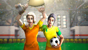Sweaty Soccer Skin Trophy Wallpaper