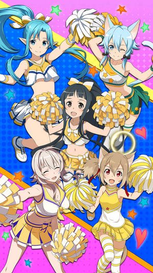 Sword Art Online Cheerleader Wallpaper