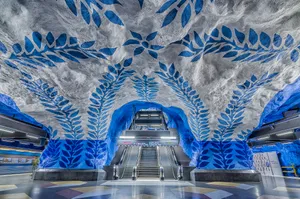 T-centralen Subway Station Wallpaper