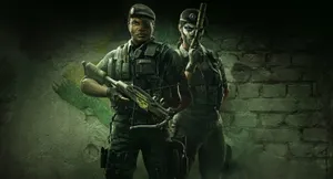 Tactical Thrills In Rainbow Six Siege Wallpaper