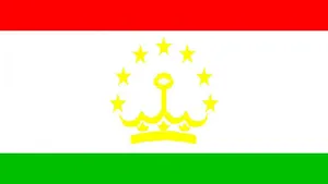 Tajikistan Flag Vibrant Colors Wallpaper