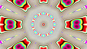 Take A Journey Into The Psychedelic World Of The 1960s Wallpaper