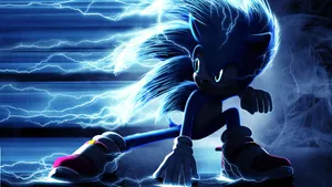 Take Control Of Sonic The Hedgehog And His Super Powers In 4k Resolution Wallpaper