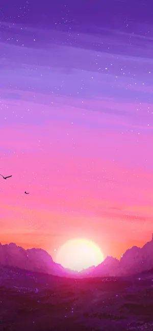 Take In The Beauty Of Sunset With Apple's Latest Iphone Wallpaper