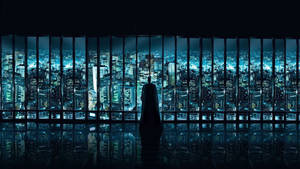Take In The Skyline Of Gotham City Wallpaper