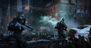 Take The Fight To The Streets In The Division Desktop Wallpaper