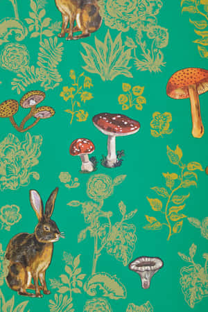 Take Your Digital Life To A Brighter Level With Our Fun, Awesome Mushroom Phone! Wallpaper
