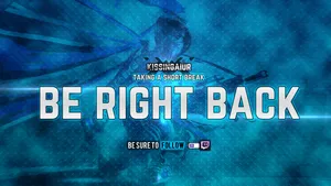 Taking Short Break Be Right Back Wallpaper