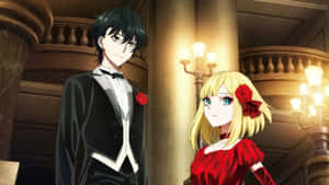 Takt Op Destiny Wearing Classy Attire Wallpaper