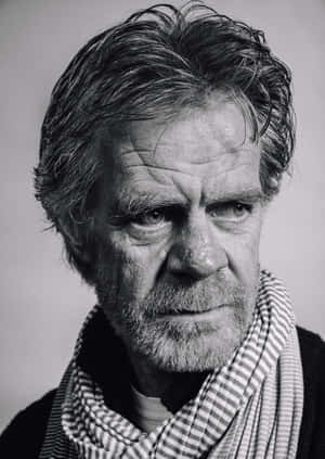 Talented Actor William H. Macy Poses Confidently In A High-resolution Wallpaper. Wallpaper