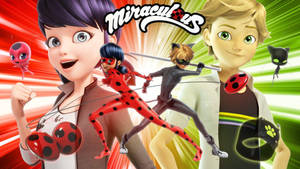 Tales Of Miraculous Ladybug And Catnoir Wallpaper