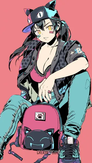Tamaki Fire Force Cool Girl Wallpaper