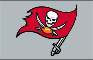 Tampa Bay Buccaneers Gray Poster Wallpaper