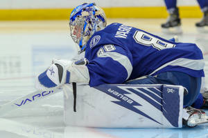 Tampa Bay Lightning Goaltender Andrei Vasilevskiy Wallpaper