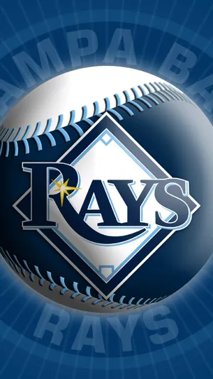 Tampa Bay Rays Symbol In Baseball Wallpaper