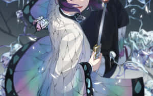 Tanjiro And Nezuko Prepare For An Epic Battle In 'demon Slayer: Kimetsu No Yaiba - Season 2' Wallpaper