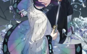 Tanjiro And Nezuko Prepare For An Epic Battle In 'demon Slayer: Kimetsu No Yaiba - Season 2' Wallpaper