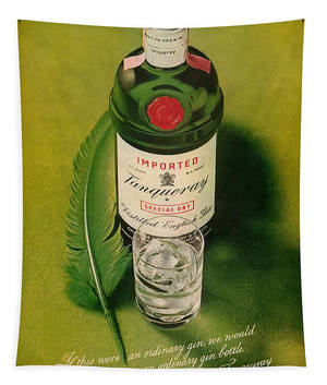 Tanqueray Gin Tapestry Sample Wallpaper