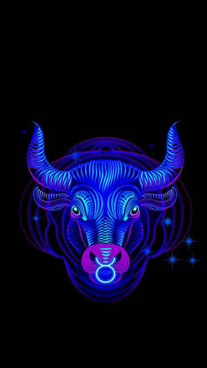 Taurus Blue Head Wallpaper