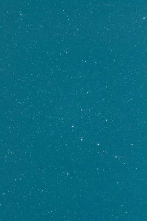 Teal Starry Night Wallpaper