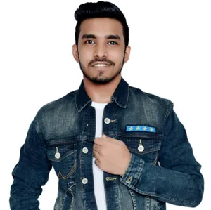 Techno Gamerz With Denim Coat Wallpaper