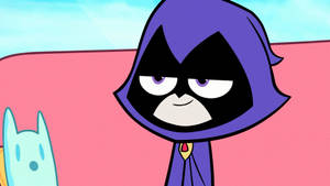 Teen Titans Raven Sarcastic Grin Wallpaper