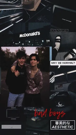 Teenage Boy Embracing A Healthy Lifestyle Wallpaper