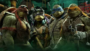 Teenage Mutant Ninja Turtles Movie Versions Wallpaper