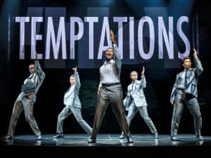 Temptations Stage Performance Wallpaper