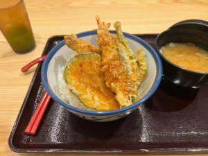 Tempura With Rice Wallpaper