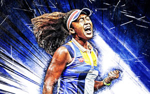 Tennis Star Naomi Osaka Wallpaper
