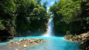 Tenorio Waterfall Costa Rica Wallpaper