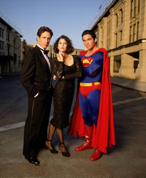 Teri Hatcher American Actress Superman Wallpaper