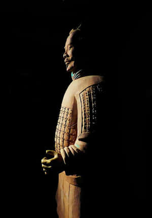 Terracotta Warriors Sculpture Chinese Portrait Wallpaper