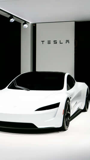Tesla's New Concept Car Is On Display Wallpaper