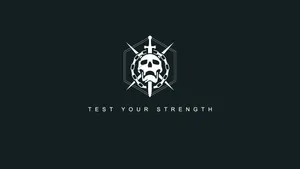 Test Your Strength Logo Wallpaper