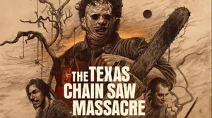 Texas Chainsaw Massacre Scary Poster Wallpaper