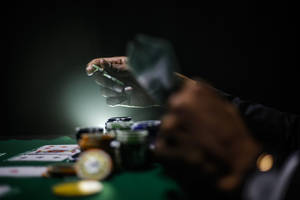 Texas Hold'em Hazy Hands Wallpaper